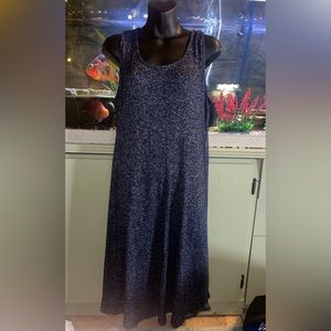 Ladies Lane Bryant blue sleeveless Dress size 14/16